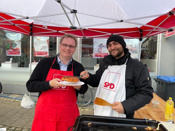Dennis Maelzer (MdL) und Murat Johannes Ünlü
