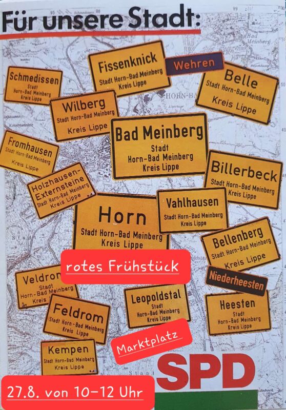 Rotes Frühstück - 27.08.2025 im SPD Bürgertreff